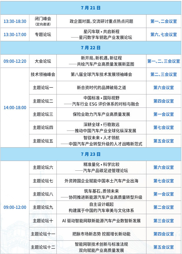 2026中国汽车论坛现场参会指南